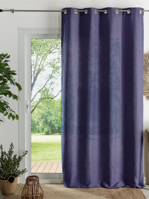 Cortina con efecto tejido - Kiabi