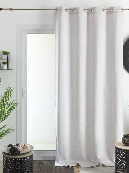 Cortina con efecto tejido - Kiabi