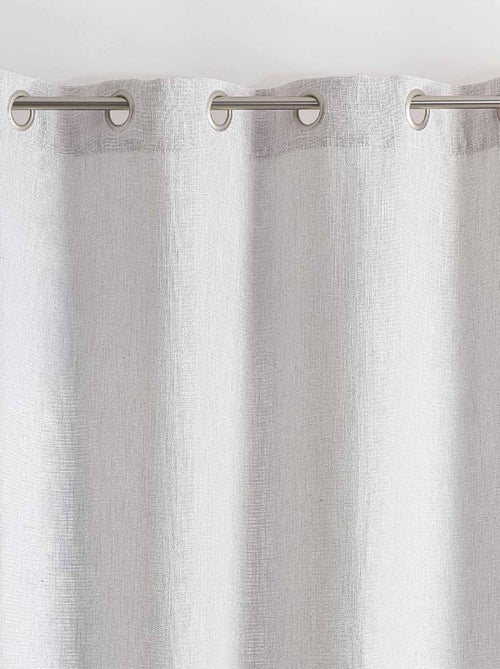 Cortina con efecto tejido - Kiabi