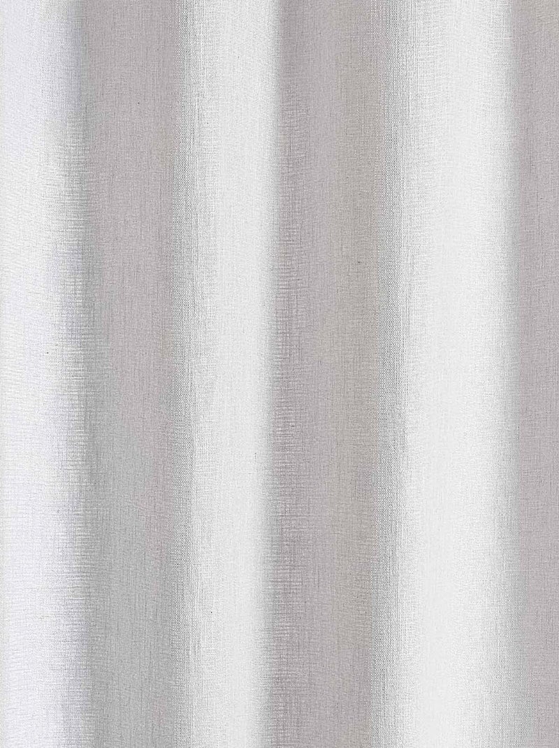 Cortina con efecto tejido Blanco - Kiabi