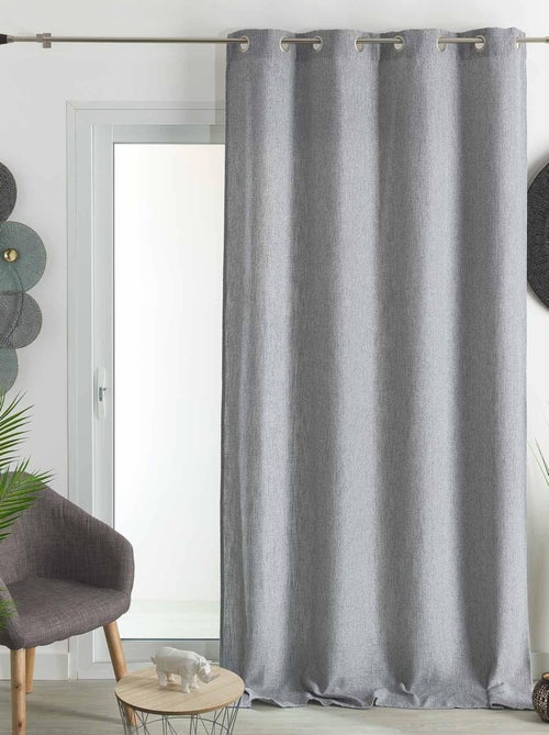 Cortina con efecto tejido - Kiabi