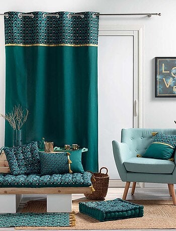 Cortina con espíritu Art déco