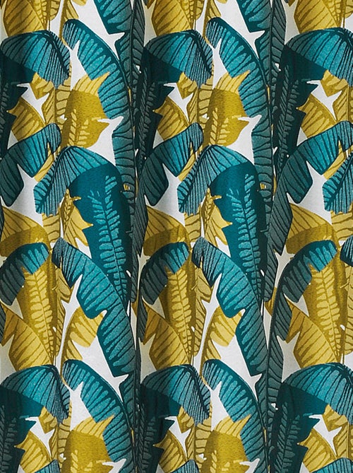 Cortina con estampado de plátanos - Kiabi