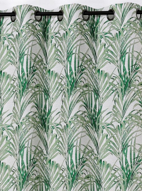 Cortina con estampados exóticos - Kiabi