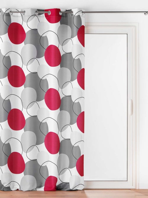 Cortina con formas geométricas - Kiabi