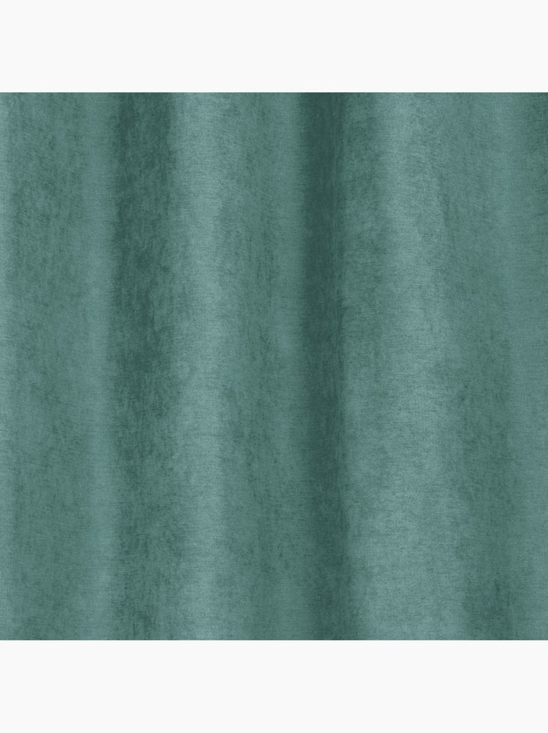 Cortina con forro polar Verde agua - Kiabi