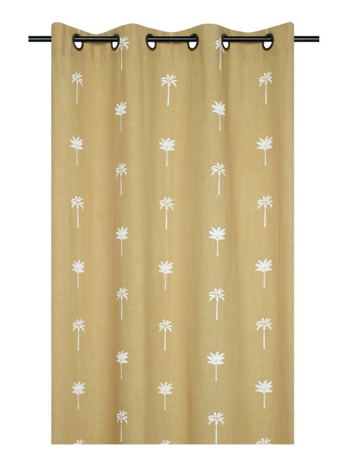 Cortina con motivo de palmeras - Kiabi