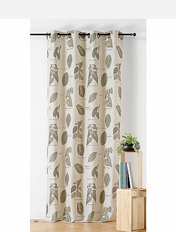 Cortina con Ojales Botánico Vintage