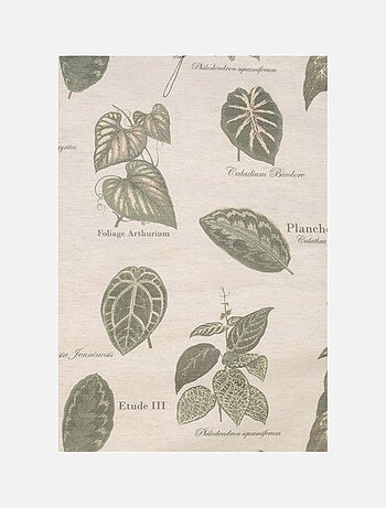 Cortina con Ojales Botánico Vintage