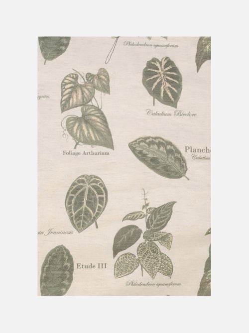 Cortina con Ojales Botánico Vintage - Kiabi