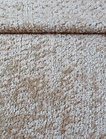 Cortina con ojales de chenilla efecto peluche