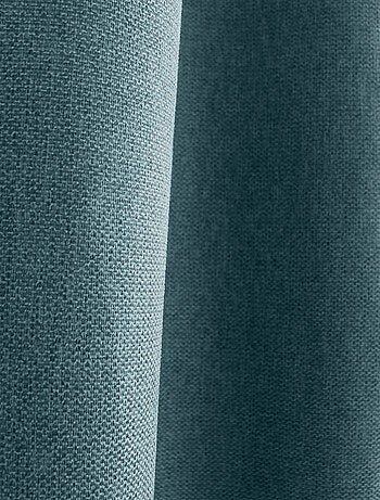 Cortina con ojales de terciopelo chenilla