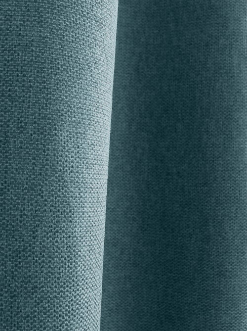 Cortina con ojales de terciopelo chenilla - Kiabi