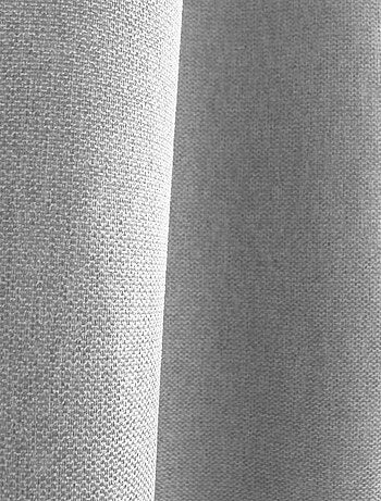 Cortina con ojales de terciopelo chenilla