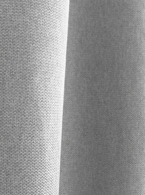 Cortina con ojales de terciopelo chenilla - Kiabi