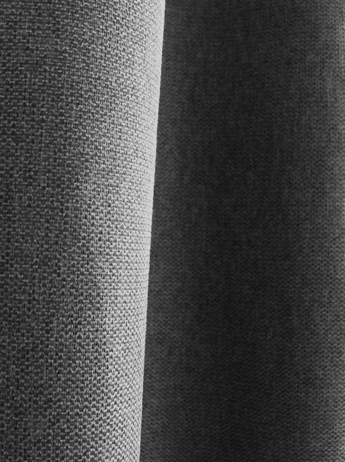 Cortina con ojales de terciopelo chenilla - Kiabi