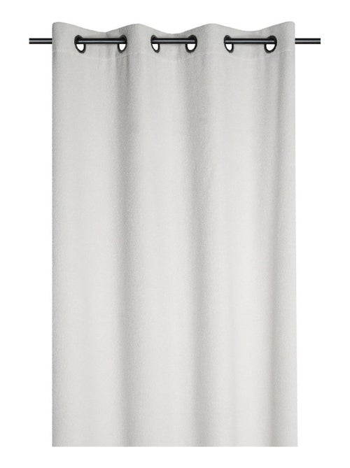 Cortina con ojales efecto rizo - Kiabi