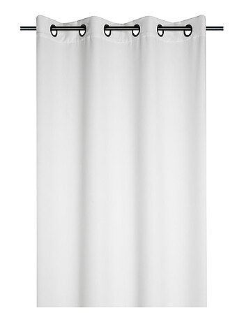 Cortina con ojales en pana