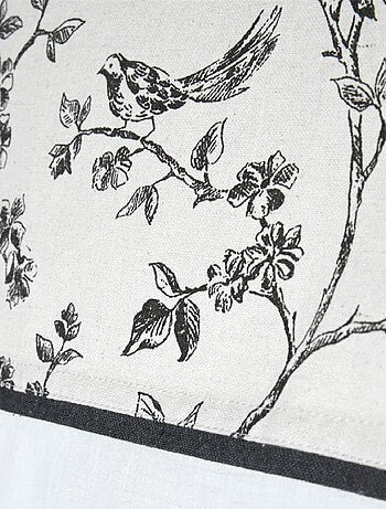 Cortina con ojales estilo campestre