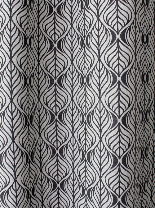 Cortina con ojales hoja de palma - Kiabi