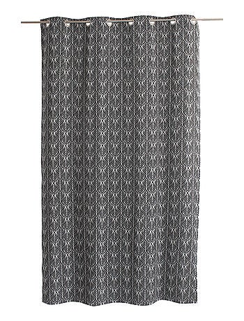 Cortina con ojales hoja de palma