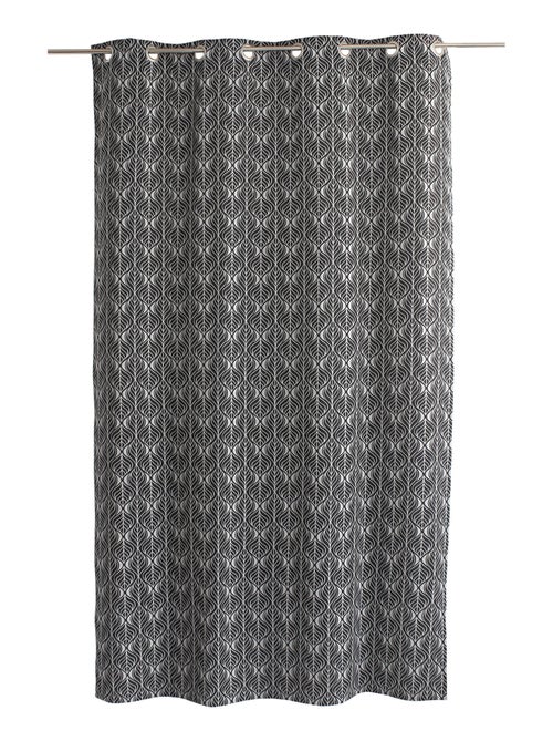 Cortina con ojales hoja de palma - Kiabi