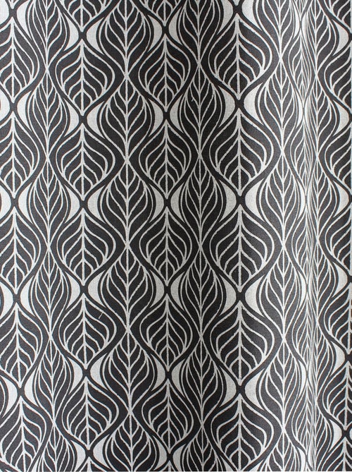 Cortina con ojales hoja de palma - Kiabi