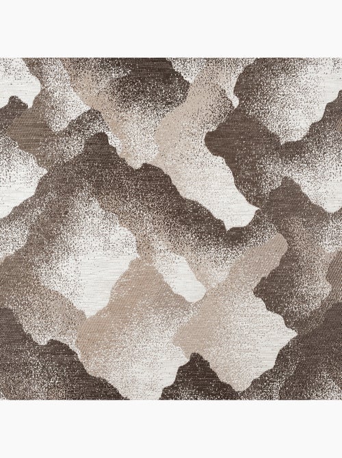 Cortina con ojales jacquard con motivo mineral - Kiabi