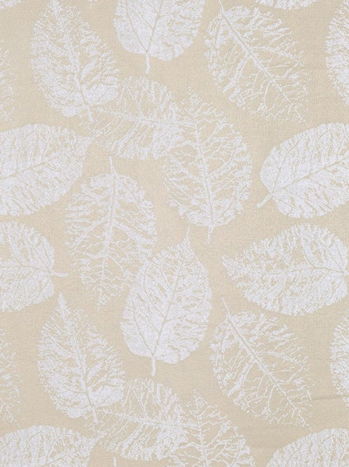 Cortina con Ojales Motivo de Hojas con Relieve - Kiabi