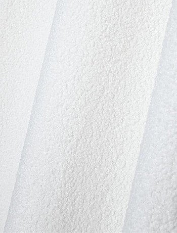 Cortina con ojales suave efecto rizo