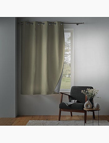 Cortina con Ojetes Aislante