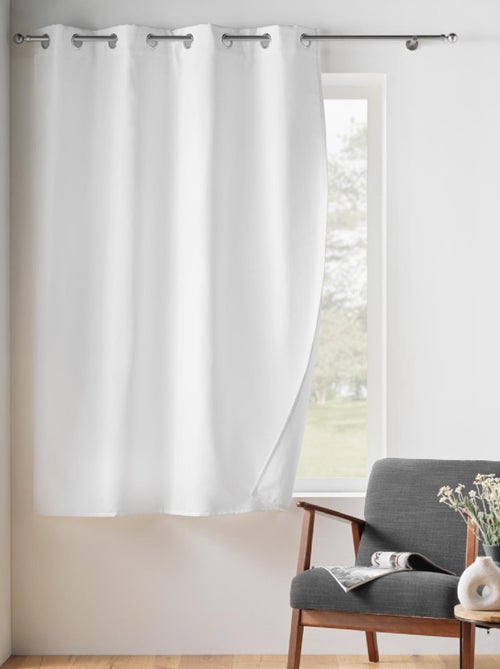 Cortina con Ojetes Aislante - Kiabi