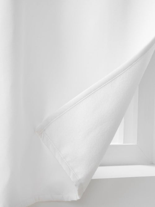 Cortina con Ojetes Aislante - Kiabi