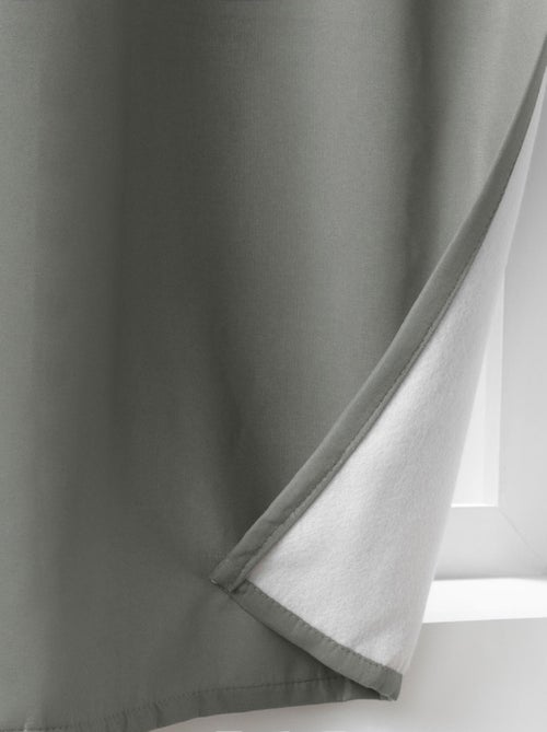 Cortina con Ojetes Aislante - Kiabi