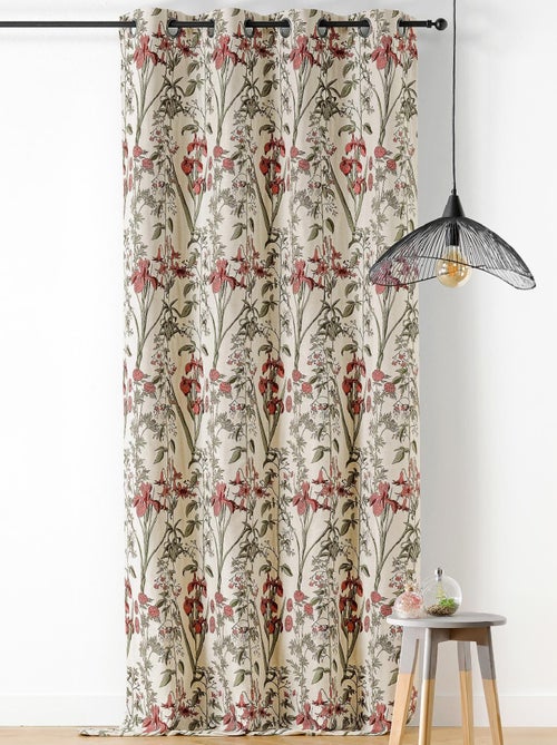 Cortina con Ojetes Iris - Kiabi