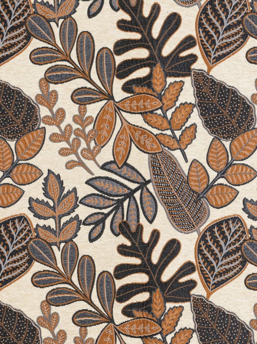 Cortina con Ojetes Motivo Vegetal Vintage - Kiabi