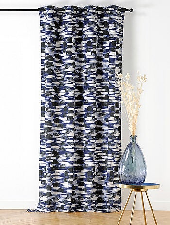 Cortina con Ojetes Paisaje Abstracto