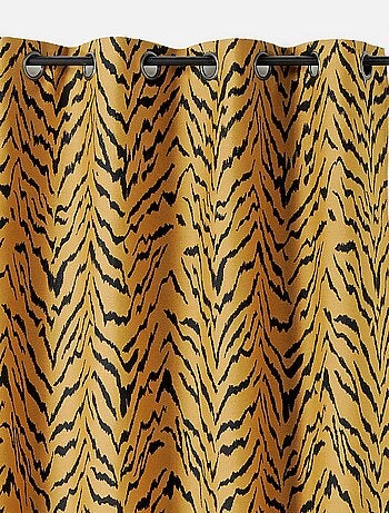 Cortina con Ojetes Tigre