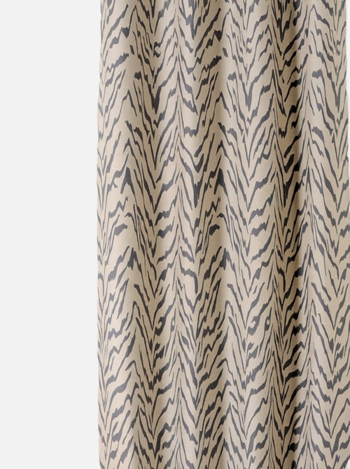 Cortina con Ojetes Tigre - Kiabi