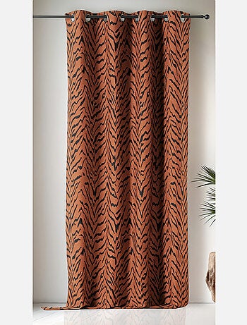 Cortina con Ojetes Tigre