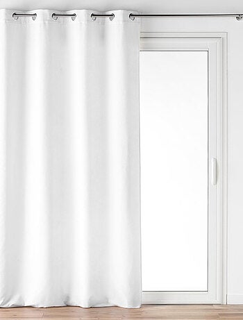 Cortina con Ojetes Verra Terciopelo Relieve