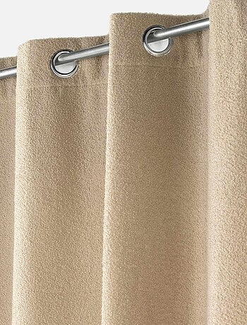 Cortina con Ojetes Wooly Bouclette Unida