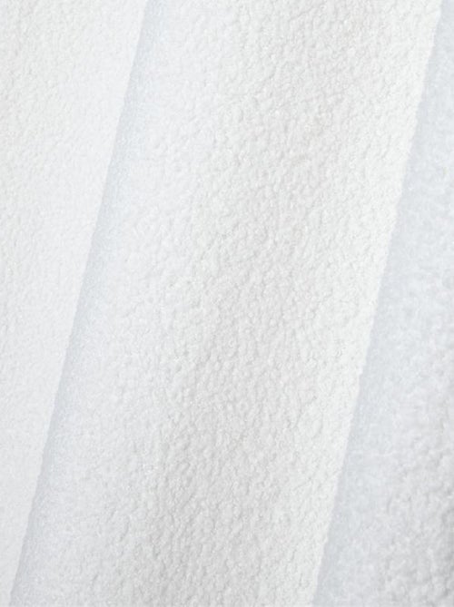 Cortina con suaves ojales efecto bouclette - Kiabi