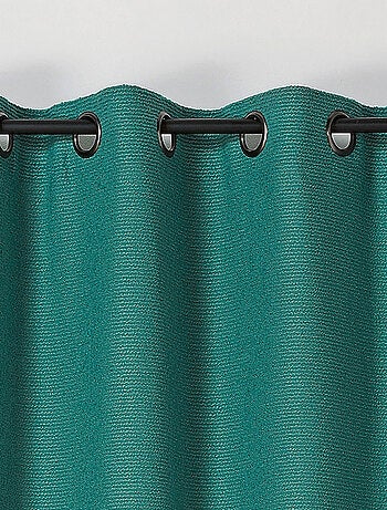 Cortina con textura de rizo