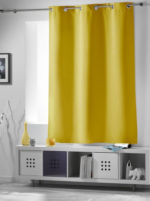 Cortina corta oscurecedora del 90% para radiadores - Kiabi