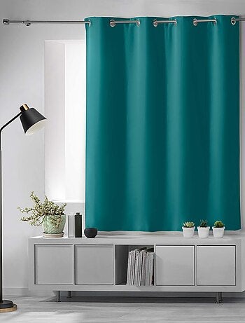 Cortina corta oscurecedora del 90% para radiadores