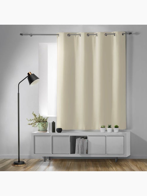 Cortina corta oscurecedora del 90% para radiadores - Kiabi