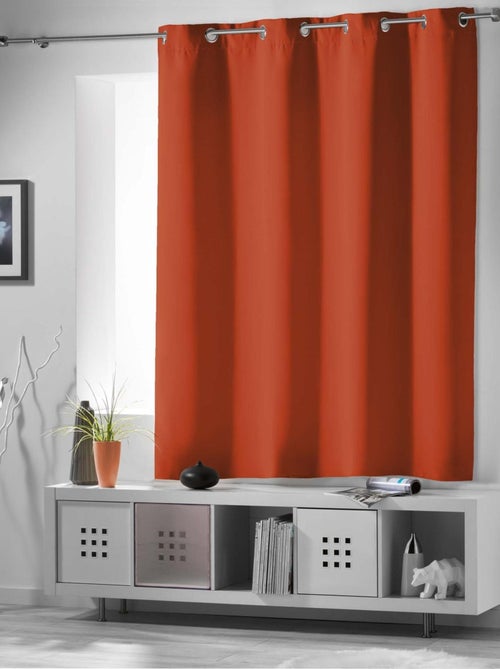 Cortina corta oscurecedora del 90% para radiadores - Kiabi