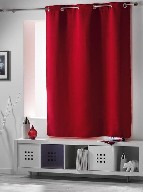 Cortina corta oscurecedora del 90% para radiadores - Kiabi