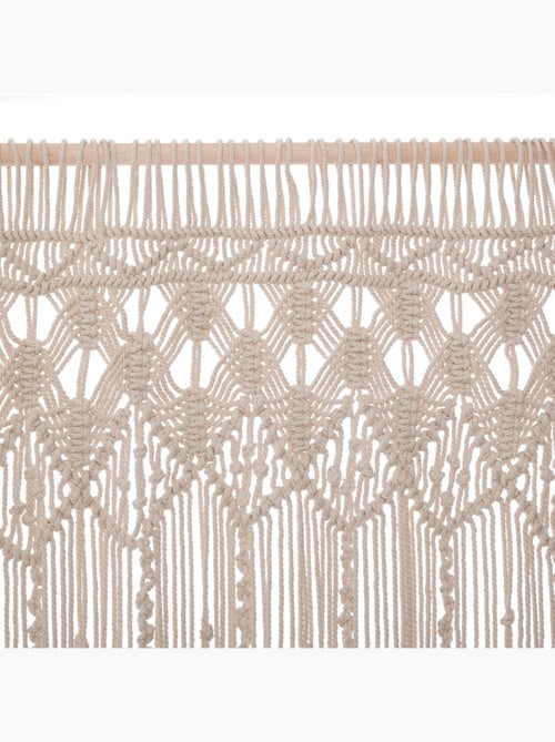 Cortina de alambre de macramé - Kiabi Cortina de alambre de macramé - Kiabi